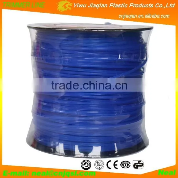 Garden Products Spool 5LB Hexagon Shape Blue Colored Mowing Line Grass Trimmer Accessories Nylon Grass Trimmer Line