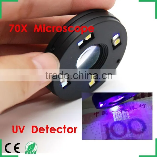 Usb Rechargeable LED Light Digital Microscope 70x Optical Smart Microscope photo-4