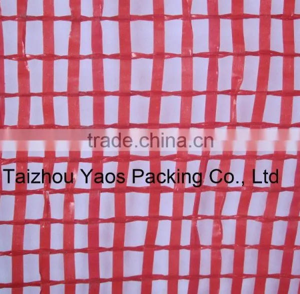 Red PP Tubular Mesh Bag Onion Circular Tubular Bag photo-6