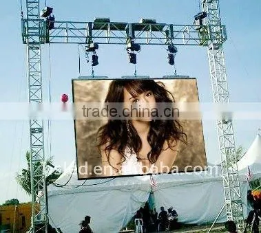 high brightness full color smd rental outdoor led screen P6 for events/activity/truck/stage