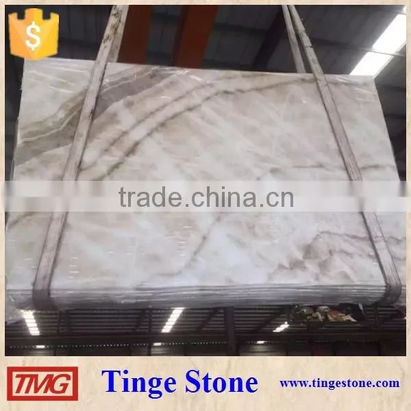 Elegant Wood Grain Onyx Slab on Hot Sale photo-2