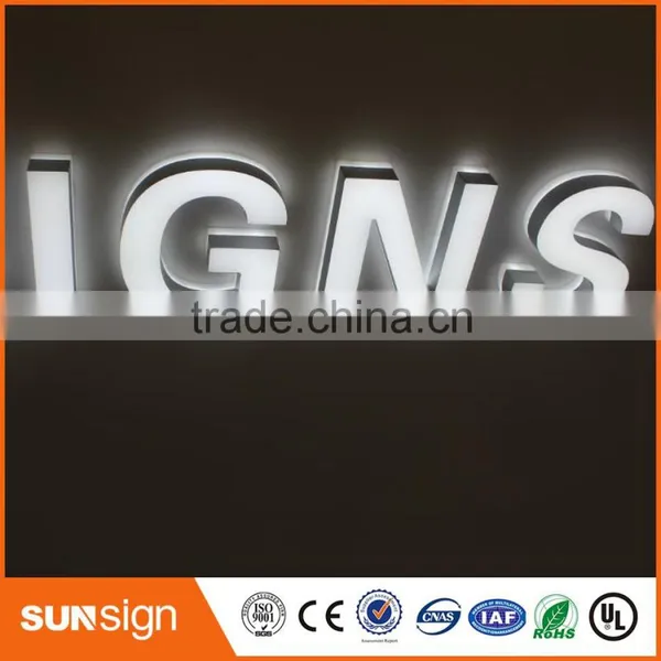 Cheap Super Bright Acrylic Laser Cut Led Sign photo-3