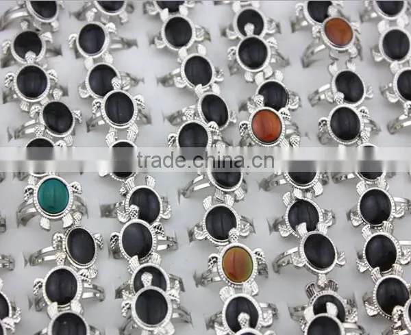 2016 Wholesale in Stock Turtle Mood Rings photo-3