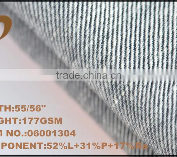 Linen Polyester Rayon Fabric For Garment photo-2