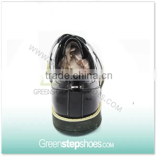 2015 Fashion Black Pu Leather Men Shoes, Leather Shoes For Men photo-4