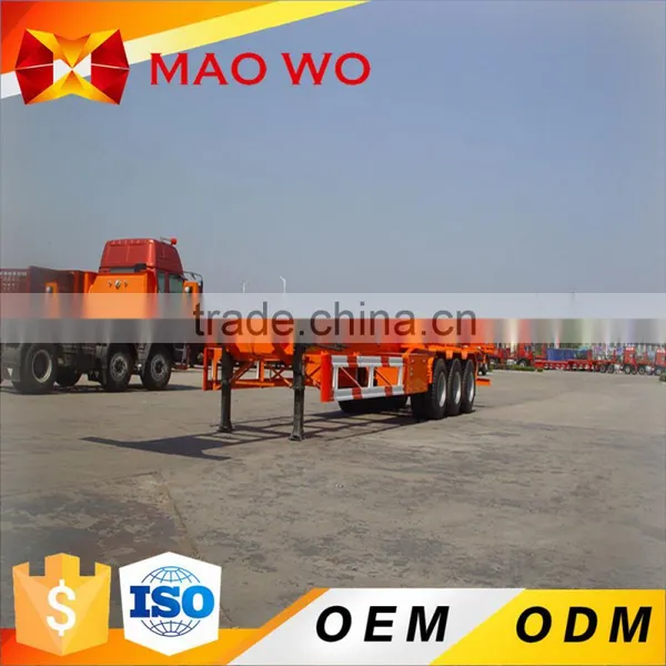 2016 Hot Skeleton Semi Trailer Used Container Chassis Sale Quality Choice photo-6