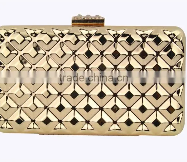 Metal Frame Clutch Ladies' Evening Bag