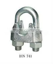 DIN 741 Galv. Malleable Wire Rope Clip