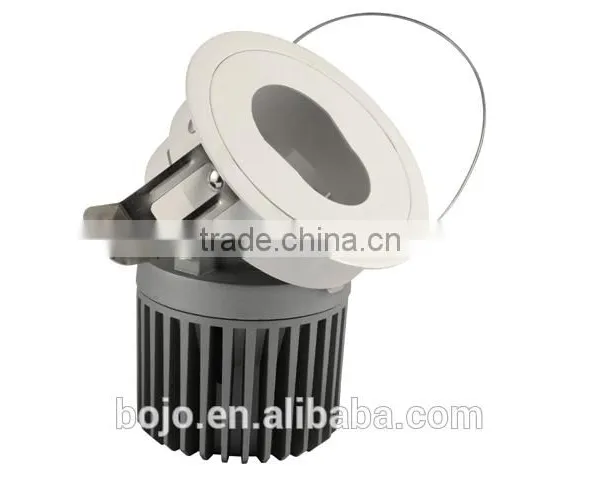 10W Dimmable 5-star Hotel Lobby Lighting Cob Led Wall Washing Downlight 3 Years Warranty photo-3