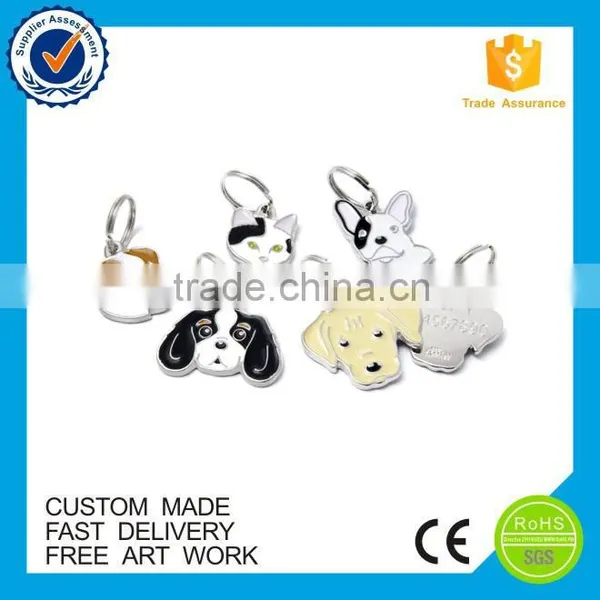 Custom Design Logo China Regional Feature Metal Dog Tag photo-3