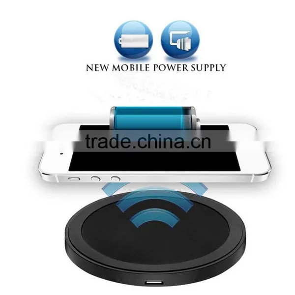 Super Fast Charging Mobile Accessories 5V 2A Wireless Charger Portable Phone Charger photo-4