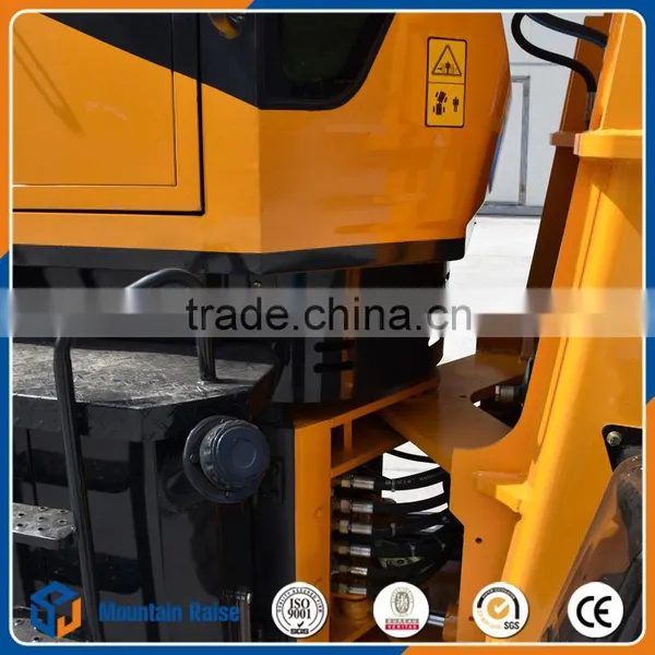 Promotion Price 1.5Ton Log Grapple Fork Wheel Loader photo-5