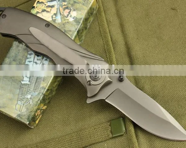 OEM Wholesale Colorated Titanium Dioxide Pocket Knife photo-2