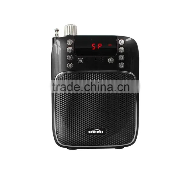 HOT 2015 Portable Loudspeaker Amplifier for Tour Guide and Speaker With USB TF FM Radio photo-3