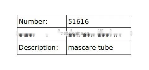 Cheap Glossy Aluminium Mascara Container photo-3