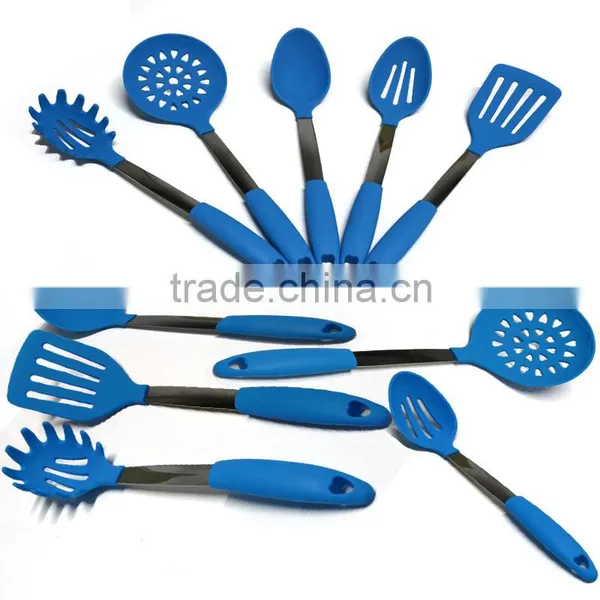 Set Of 6pcs Practical Silicone Kitchen Utensil Innovation Tools With Comfortable Handle photo-2