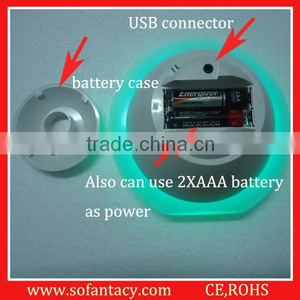 256 Light Colours UFO Shape Led Mood Light photo-3