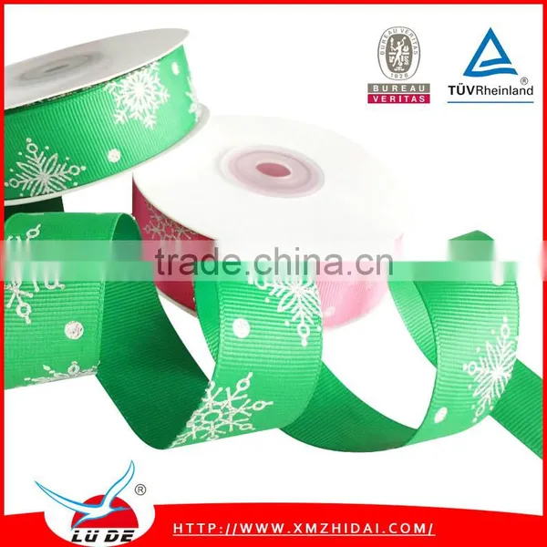 2015 Custom Printed Ribbon for Christmas,Christmas Decorative Ribbon photo-5