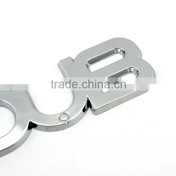 Wholesale Customized Size DUB Car Chrome Plastic Large 3d Letters photo-2