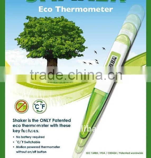 Battery Free Thermometer
