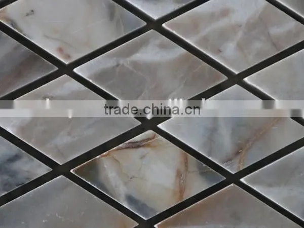 Wholesale Rhombus Mosaic Floor Tile photo-3