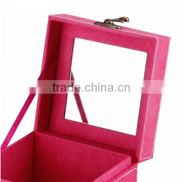 Three-tiered Luxury Storage Box With Metal Lock photo-5
