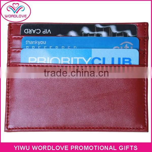 Anti Scan Leather RFID Blocking Wallet Credit Card Protector Holder photo-2