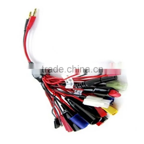 19 in 1 Lipo Battery Power Charging Charge Adapter With Multi Plug Futaba tx / Spektrum / Anderson Power Poles / Tamiya Plug photo-3