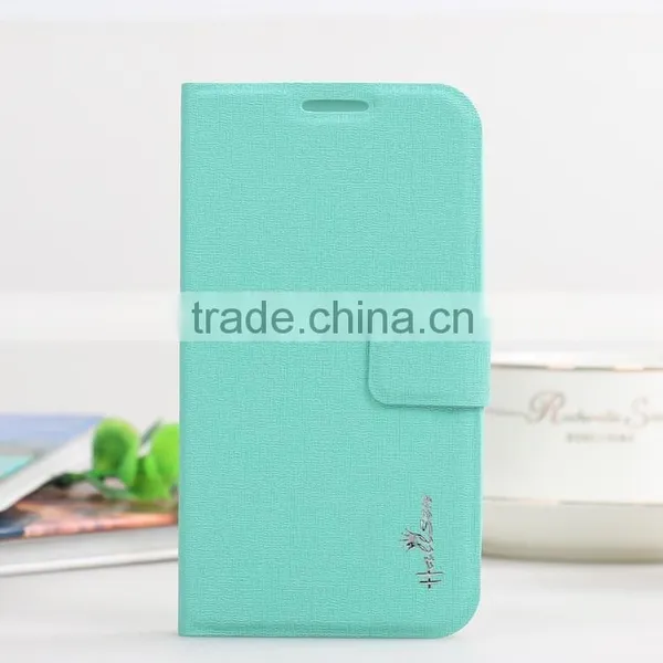 2014 LZB Oracle Bone Grain Series Hot Sale 5.5 Flip Cover Leather Phone Case for Iphone 6 Plus photo-3