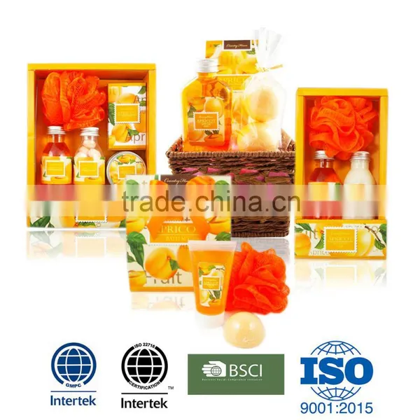Apricot Collection Premium Toiletry Gift Bath Set