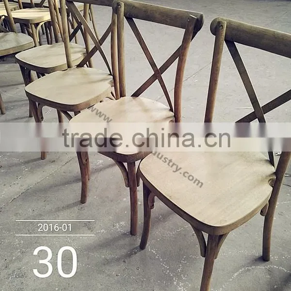 Beech Wood Crossback Chair photo-3