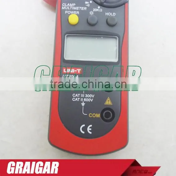 Professional Modern Digital Clamp Meters UNI-T UT200A Multimeter Resistance Tester photo-2