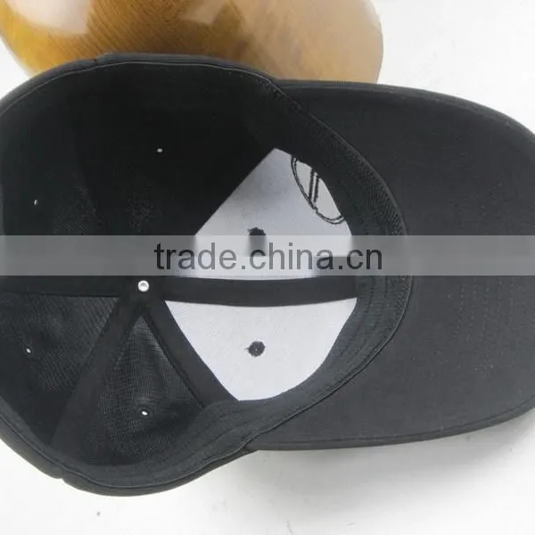 Black Fitted Baseball Caps Stretch Constructed Baseball Caps photo-6