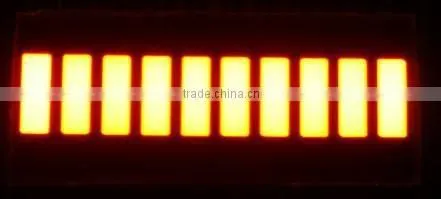 Pure Green Color Segment LED Bar Graph for Volum LED Display photo-3