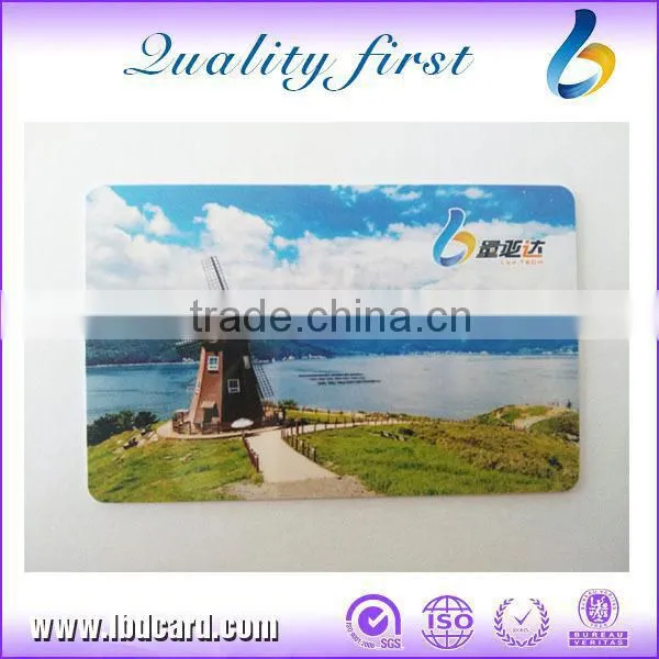 PVC ISO Card Low Frequency White Unique 125 KHz EM4200 ID Badges photo-2