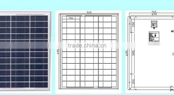 High Efficiency & Full Certificate 40W Polycrystalline Solar Panels photo-4