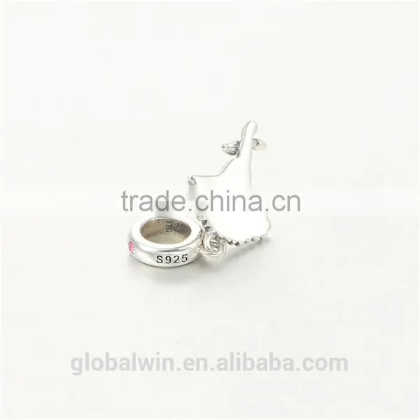 Floating Wholesale Engravable Charms European Charm Bracelet Necklace 100% Real 925 Sterling Silver S203 Best Gifts For You Or F photo-2