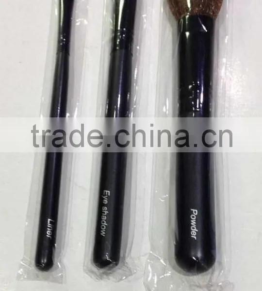 3pcs Purple Makeup Brush Set,best Gift for Girls,easy to Carry for Traval photo-6