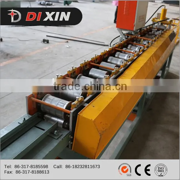 Dixin Manufacturer Steel Fence Post Roll Forming Machine With Train Service photo-2