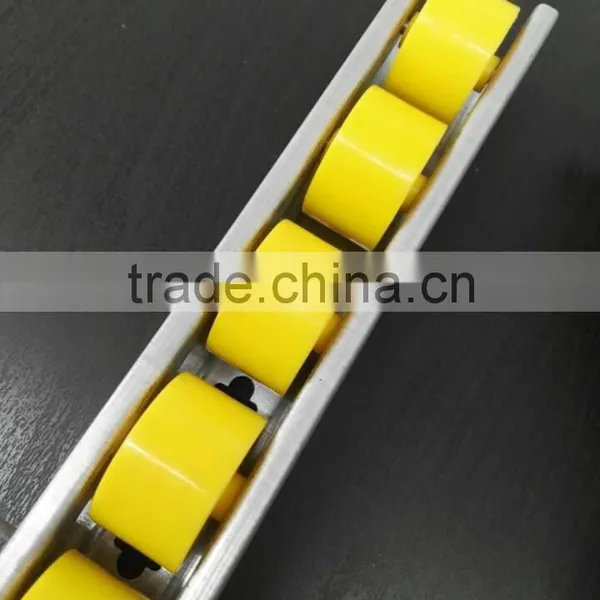 JY-2046A| Iron Slide Rail With Scratch-resistant Wheels of Polypropylene Material photo-4