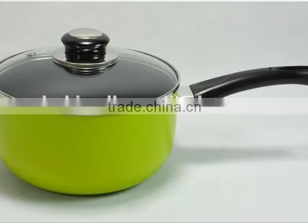 Aluminium Sauce Pan With Glass Lid