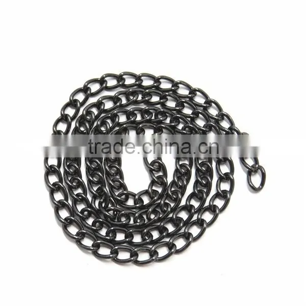 Wholesale Black Nickle Twist Link Brass Chain photo-4