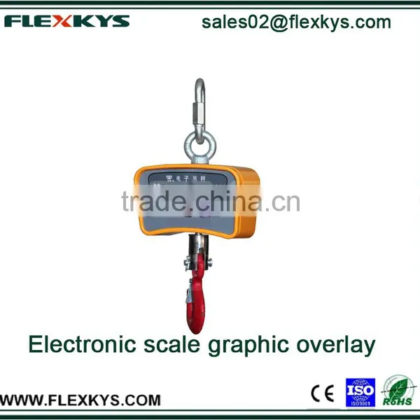 Electronic Hanging Scale Switch Membrane Flat Button Graphic Overlays photo-4