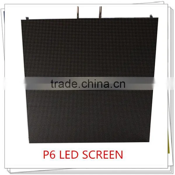 P6mm Die-casting Aluminum Indoor LED Display Screen/ P6 Rental Diplay With Cast Aluminum Cabinet photo-2