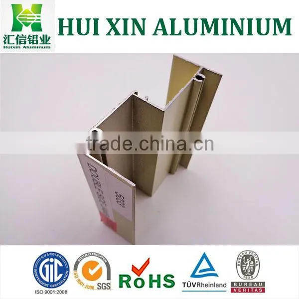Casement Windows Type Aluminum Extrusion Profiles in Milk Color for Nigeria Market photo-5