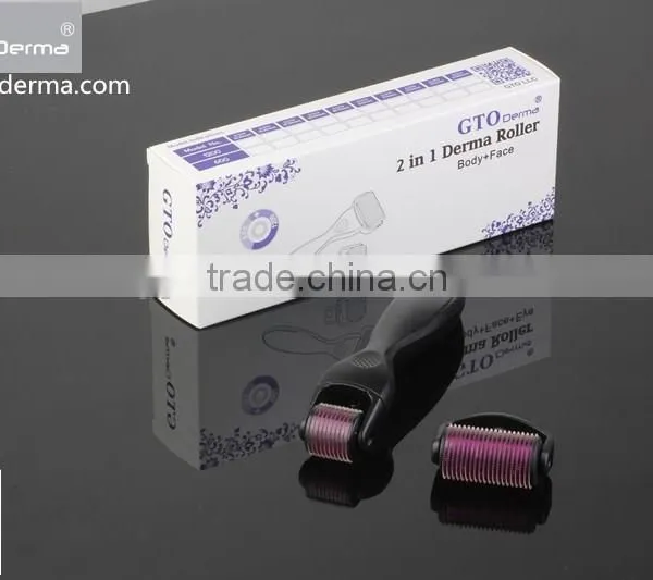 GTO 2 IN 1 Body Face Derma Roller CE Approved photo-3