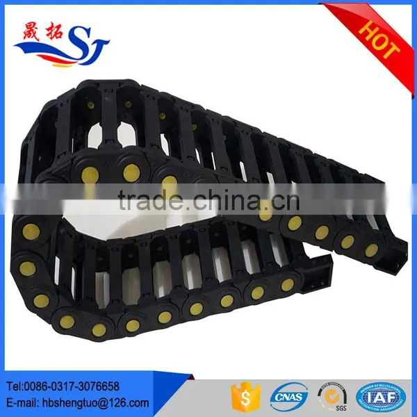 Engineering Machine Flex Drag Chain Type Plastic Cable Carrier