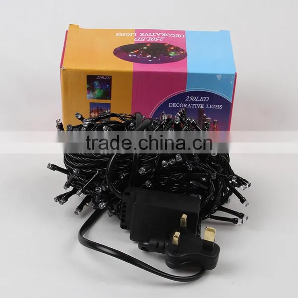 2016 HOT SELL 250 LED DECORATIVE LIGHTS FOR FESTIVAL DECORATION