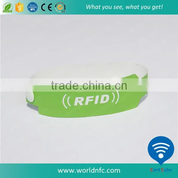 Disposable Waterproof NFC Paper Wristband photo-2
