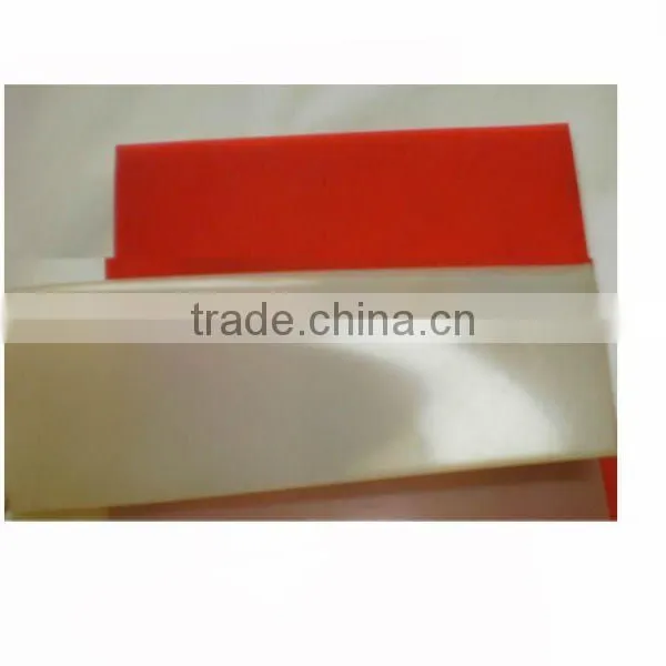 Transparent/Red Silicone Rubber Sheet
